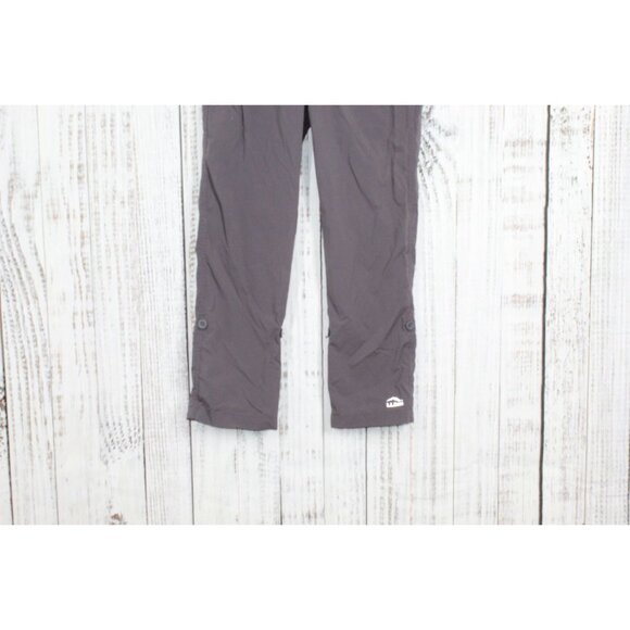 LL Bean Access Trail Pants Straight Leg Granite Size 4 Pet - Picture 3 of 12